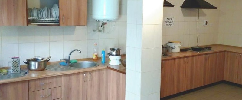 Арлекино - оборудованная кухня к услугам отдыхающих